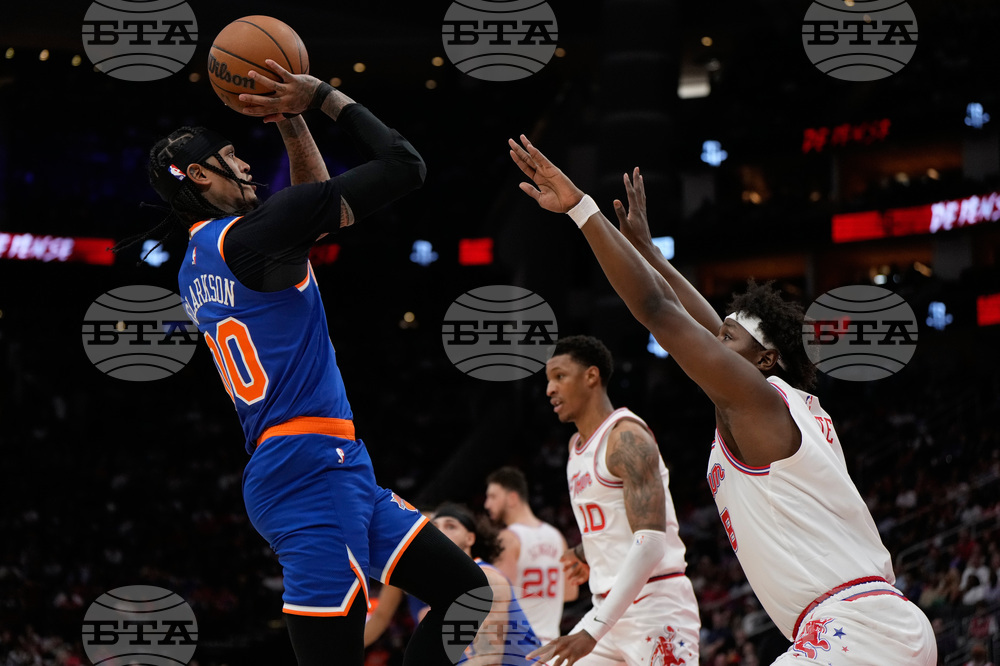 Knicks Rockets Basketball