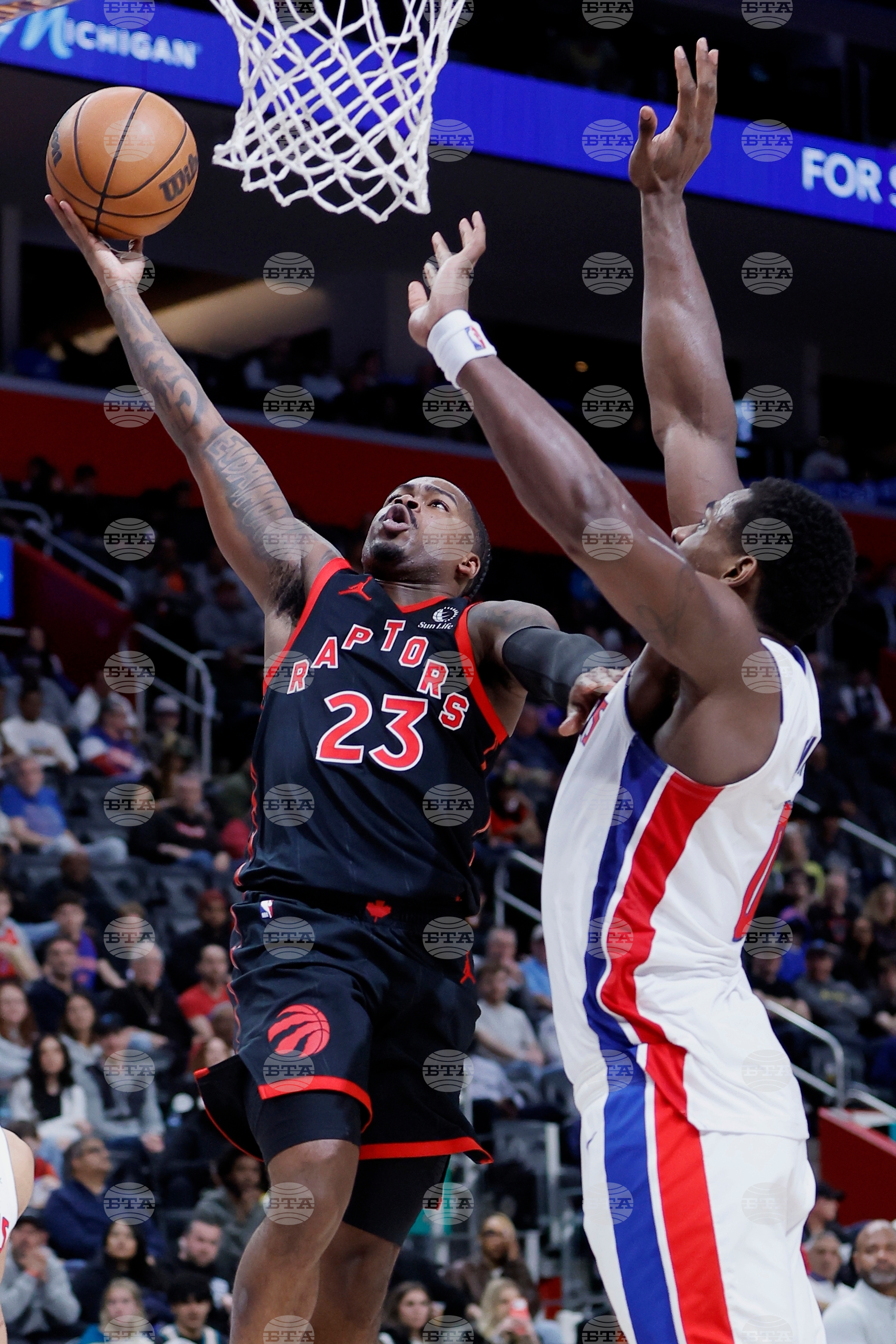 Raptors Pistons Basketball