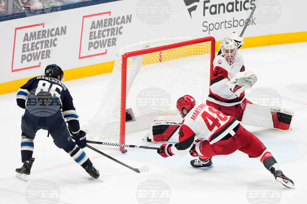 Hurricanes Blue Jackets Hockey