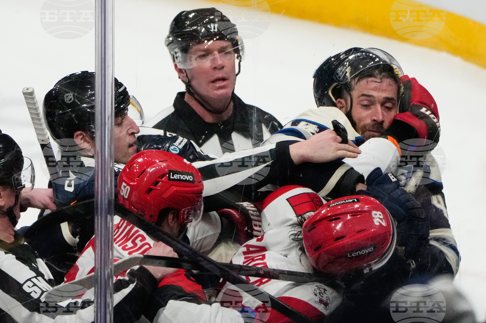 Hurricanes Blue Jackets Hockey