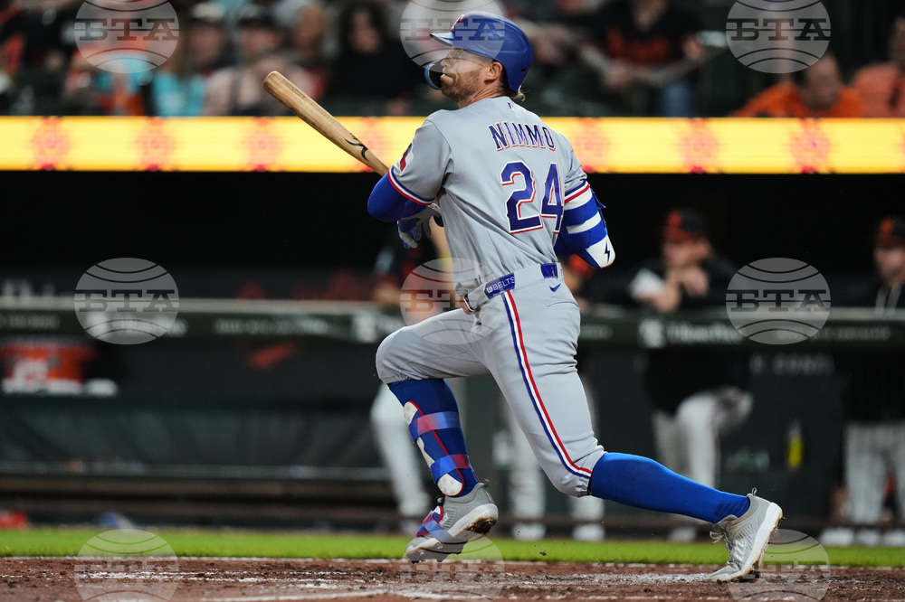 Rangers Orioles Baseball