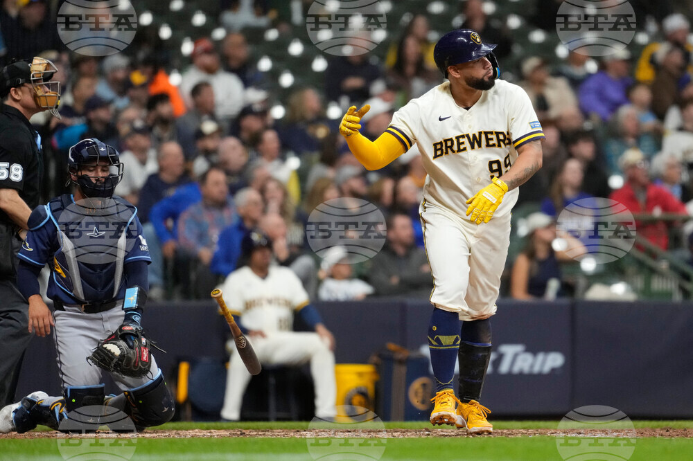 Rays Brewers Baseball