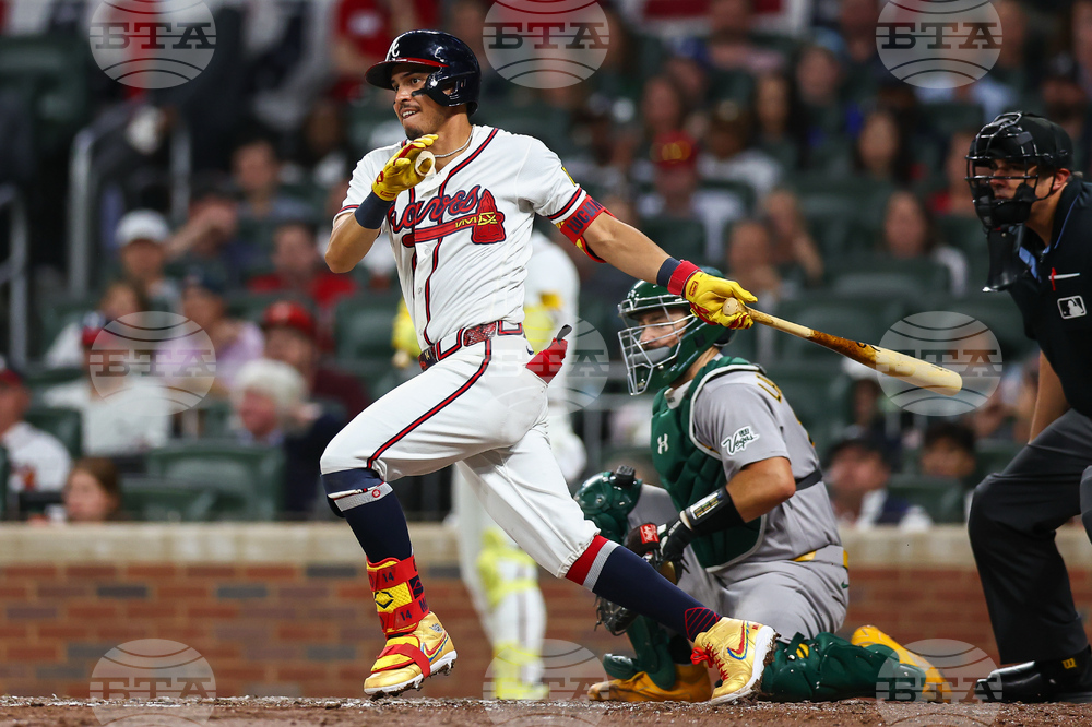 Athletics Braves Baseball