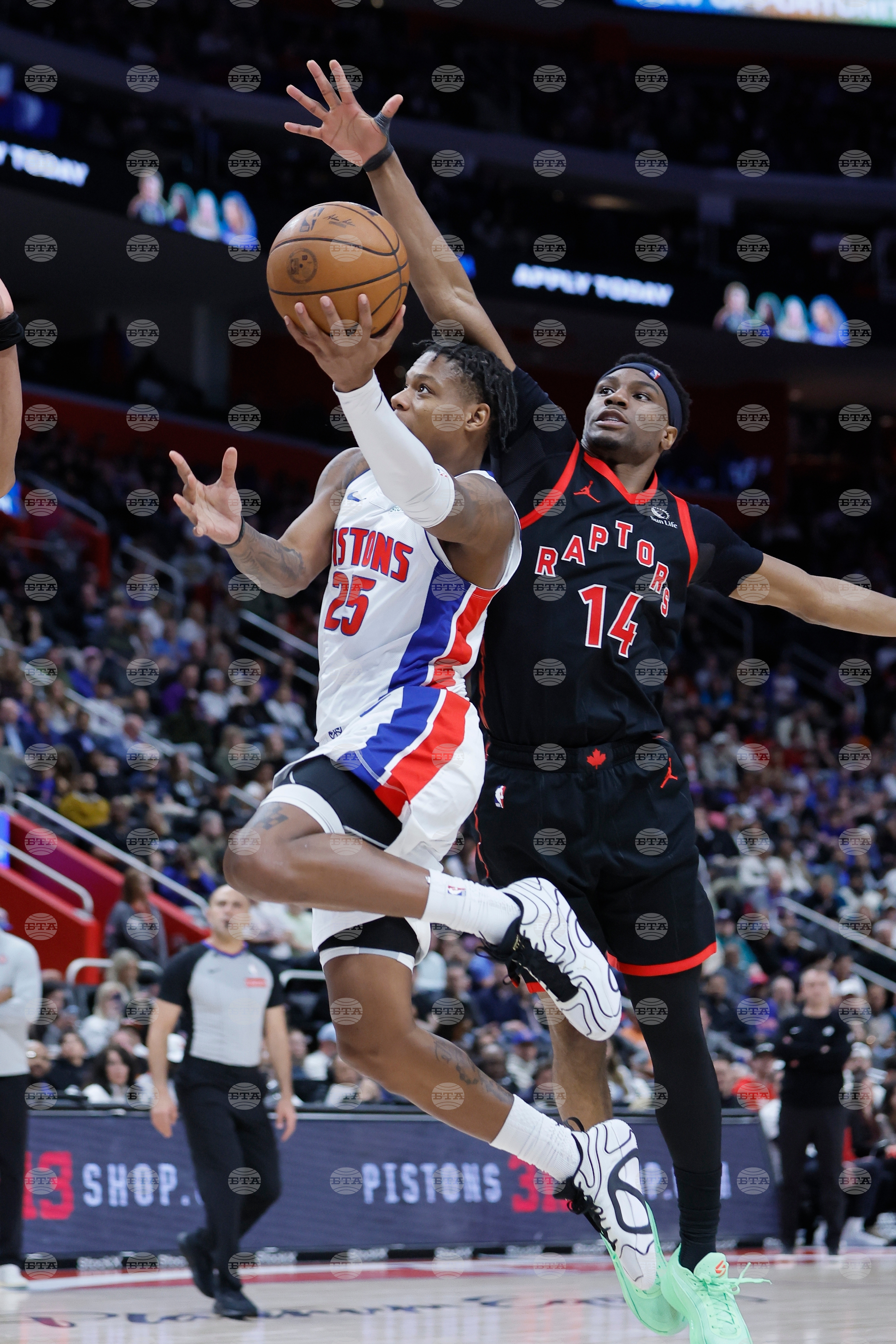 Raptors Pistons Basketball