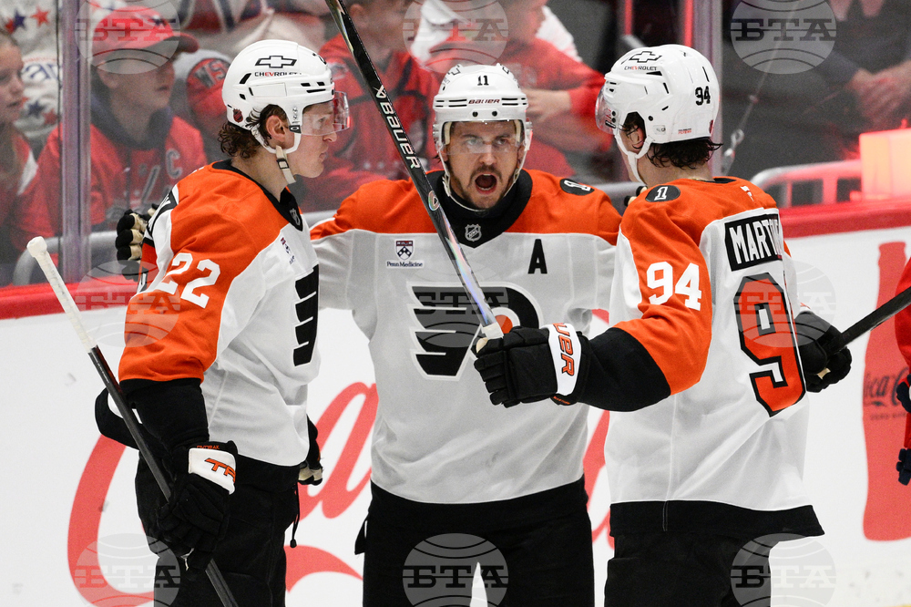 Flyers Capitals Hockey