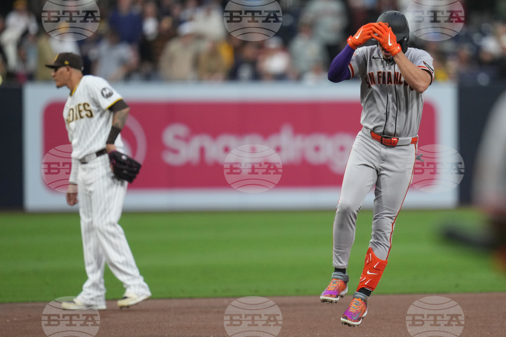 Giants Padres Baseball