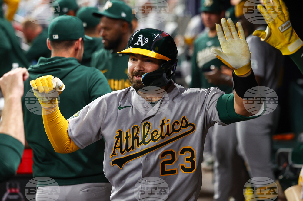 Athletics Braves Baseball