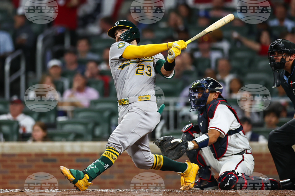 Athletics Braves Baseball