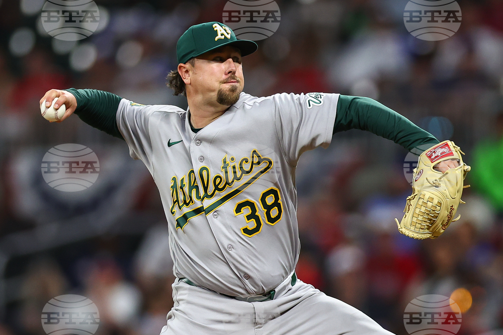 Athletics Braves Baseball