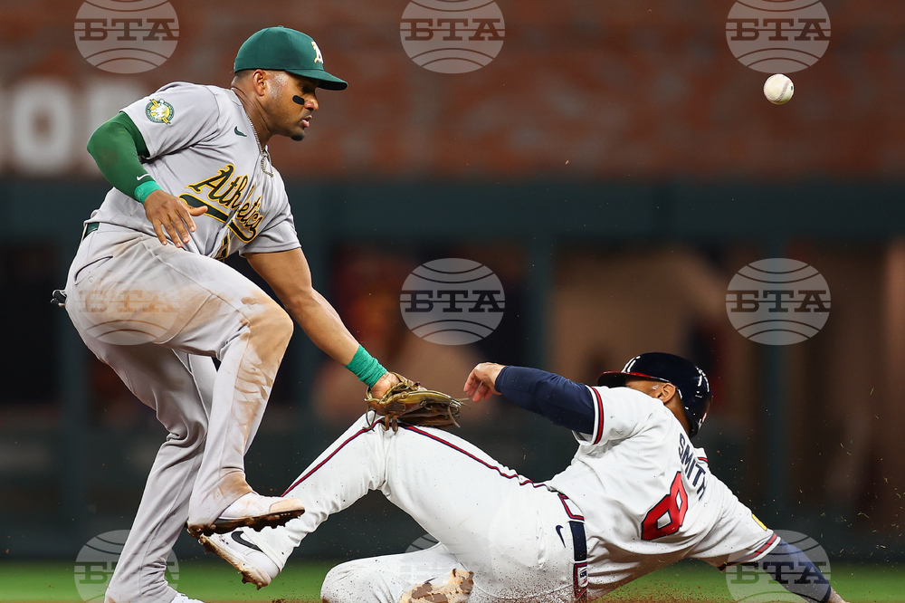 Athletics Braves Baseball