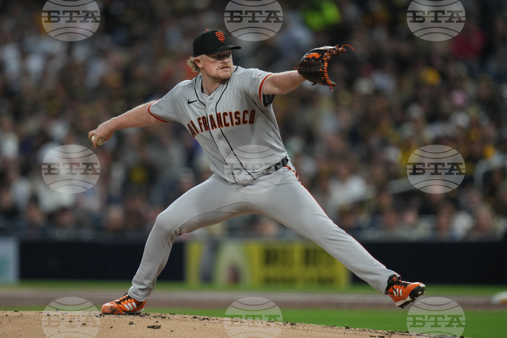 Giants Padres Baseball