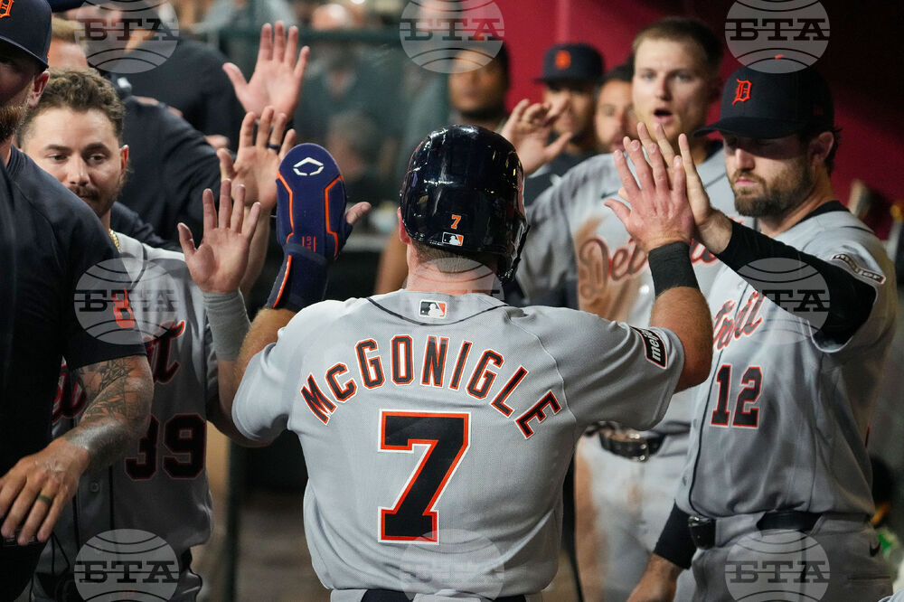 Tigers Diamondbacks Baseball