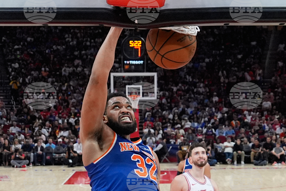 Knicks Rockets Basketball