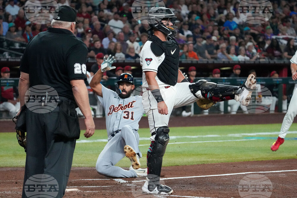 Tigers Diamondbacks Baseball