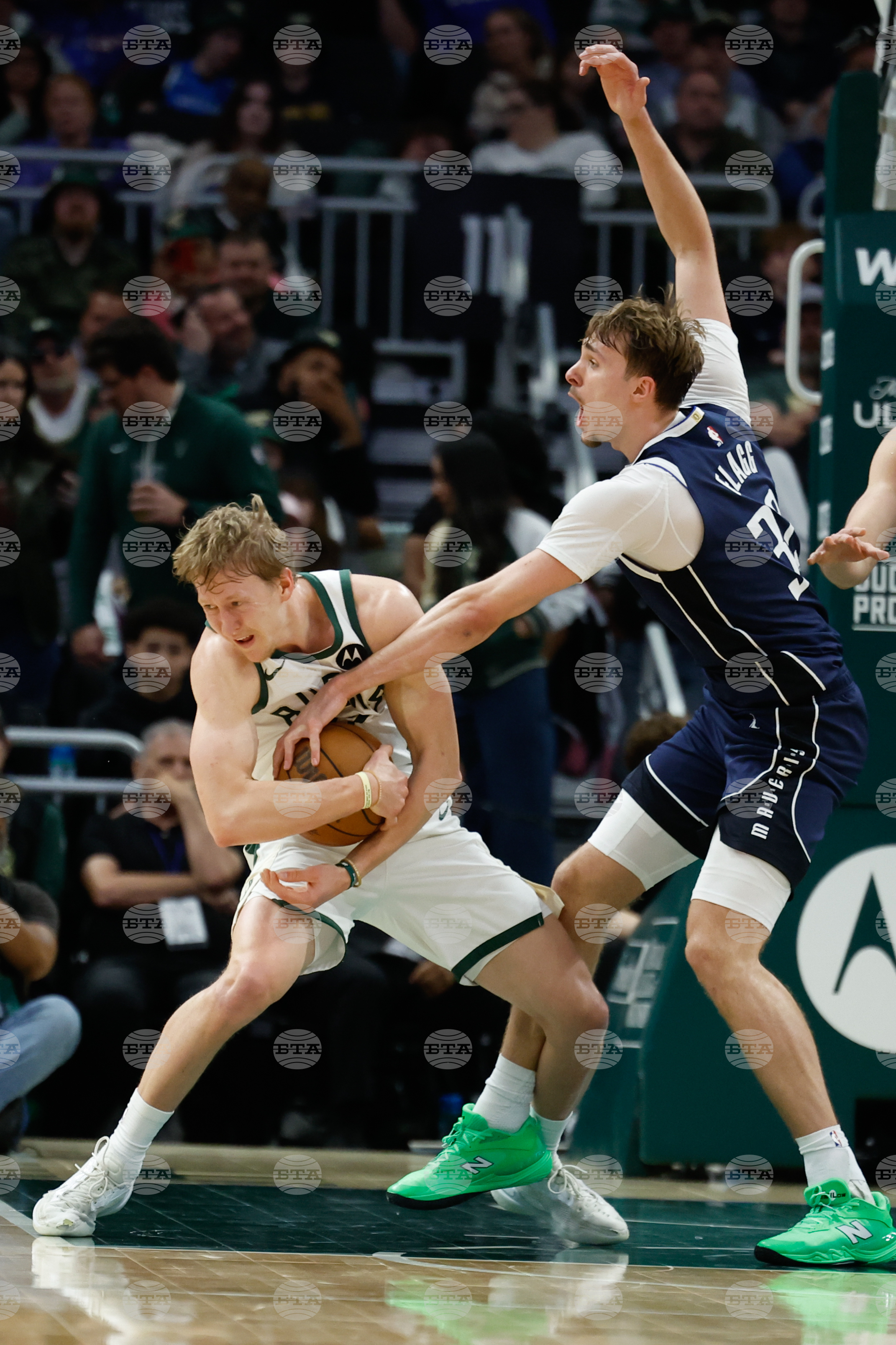 Mavericks Bucks Basketball