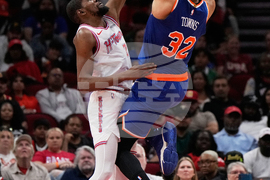 Knicks Rockets Basketball