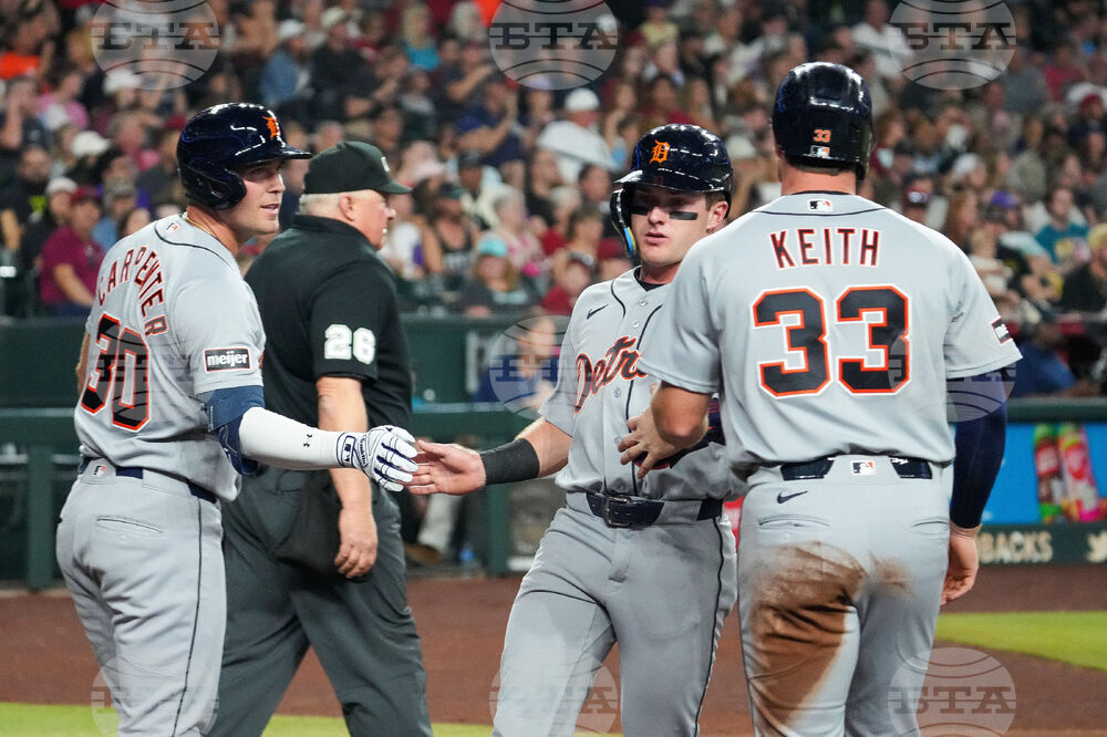 Tigers Diamondbacks Baseball