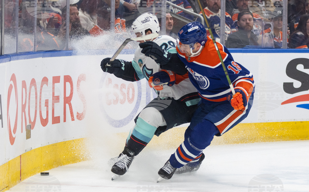 Kraken Oilers Hockey