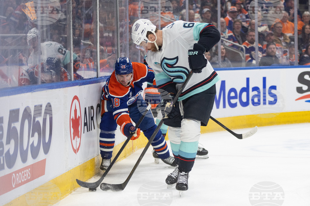 Kraken Oilers Hockey