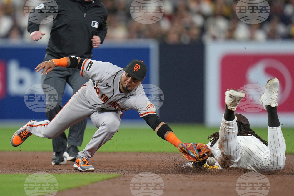 Giants Padres Baseball