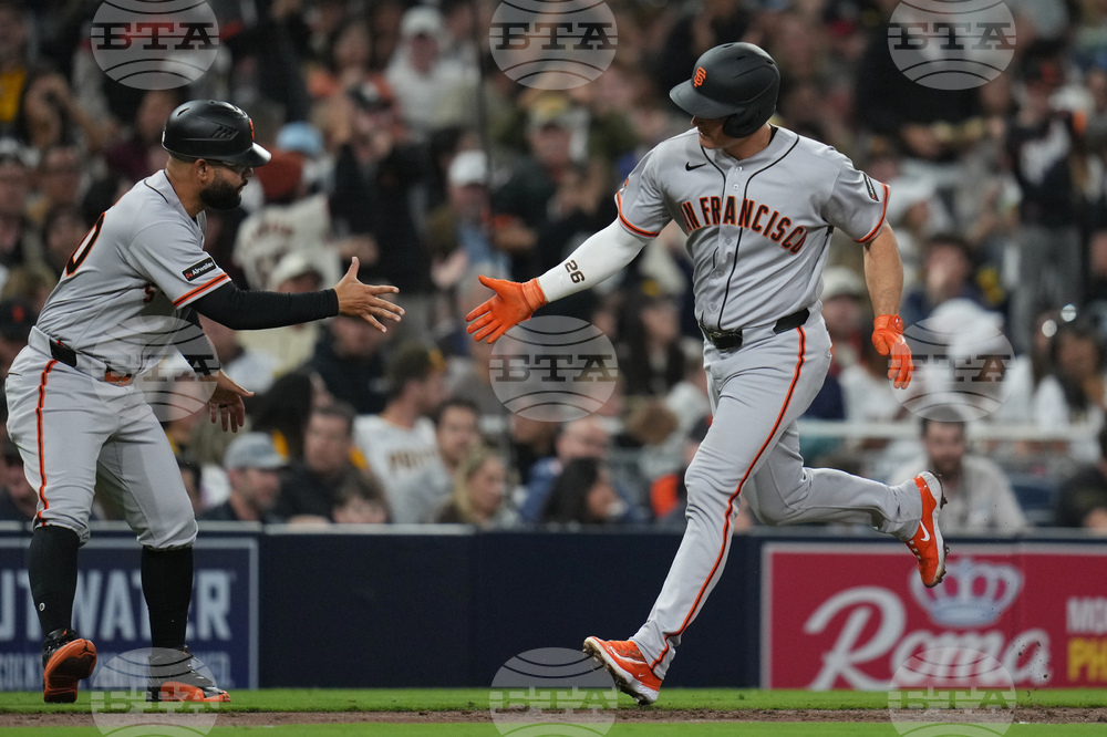 Giants Padres Baseball