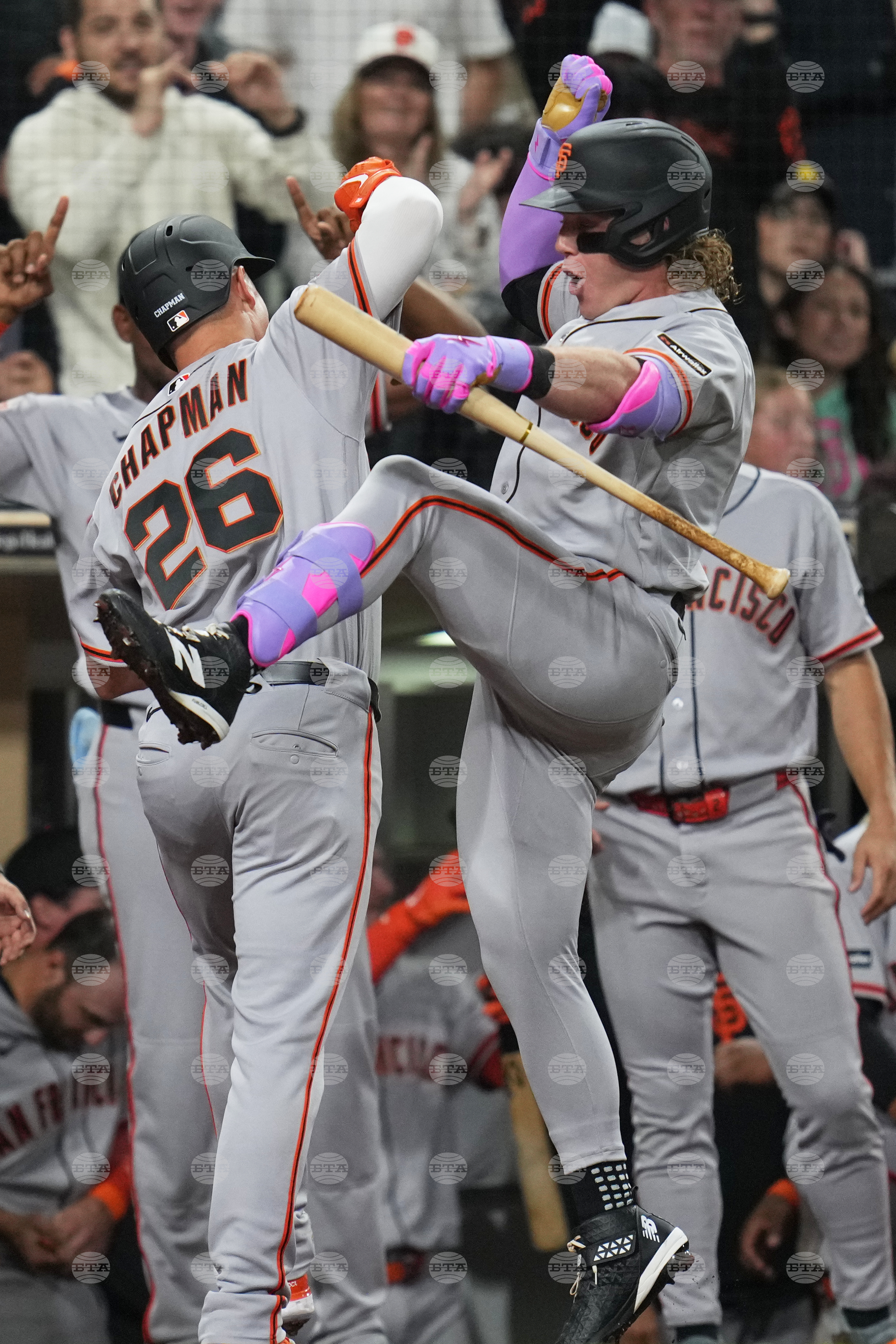 Giants Padres Baseball