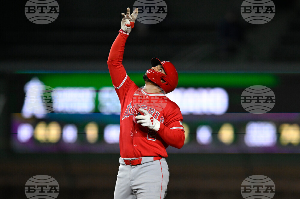 Angels Cubs Baseball