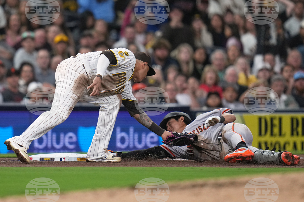 Giants Padres Baseball