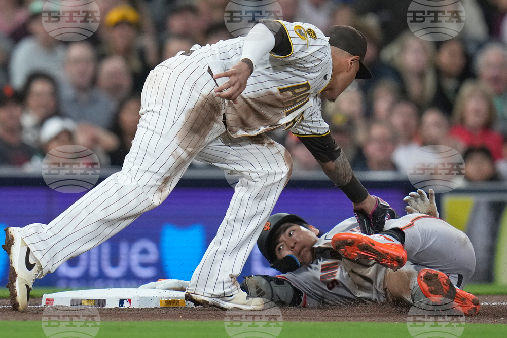 Giants Padres Baseball