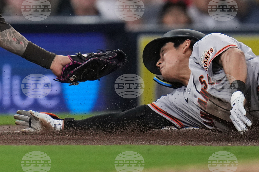 Giants Padres Baseball