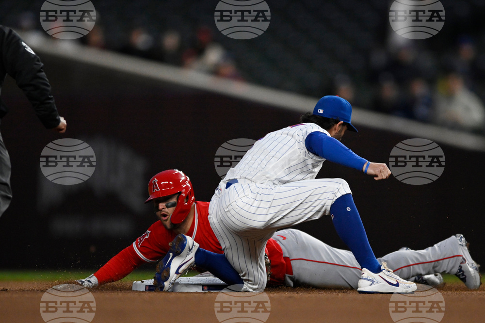 Angels Cubs Baseball