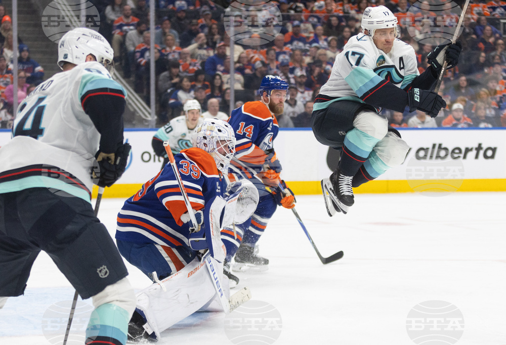 Kraken Oilers Hockey