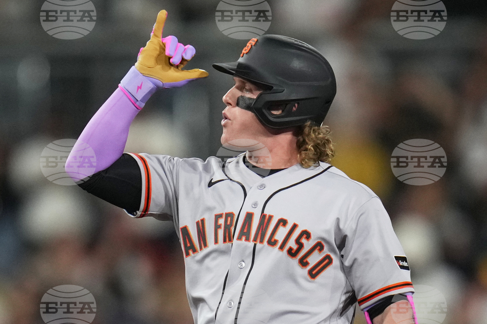 Giants Padres Baseball