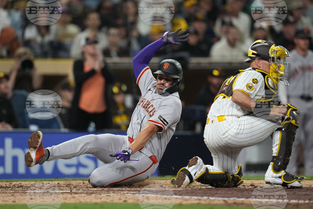 Giants Padres Baseball