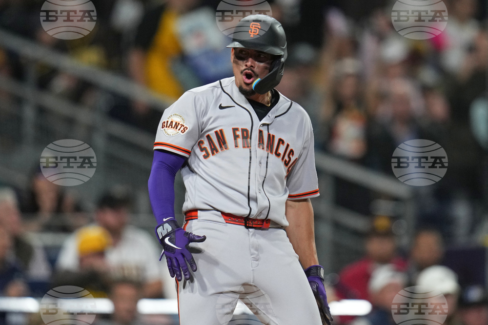 Giants Padres Baseball