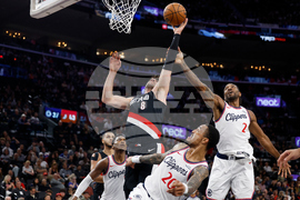 Trail Blazers Clippers Basketball