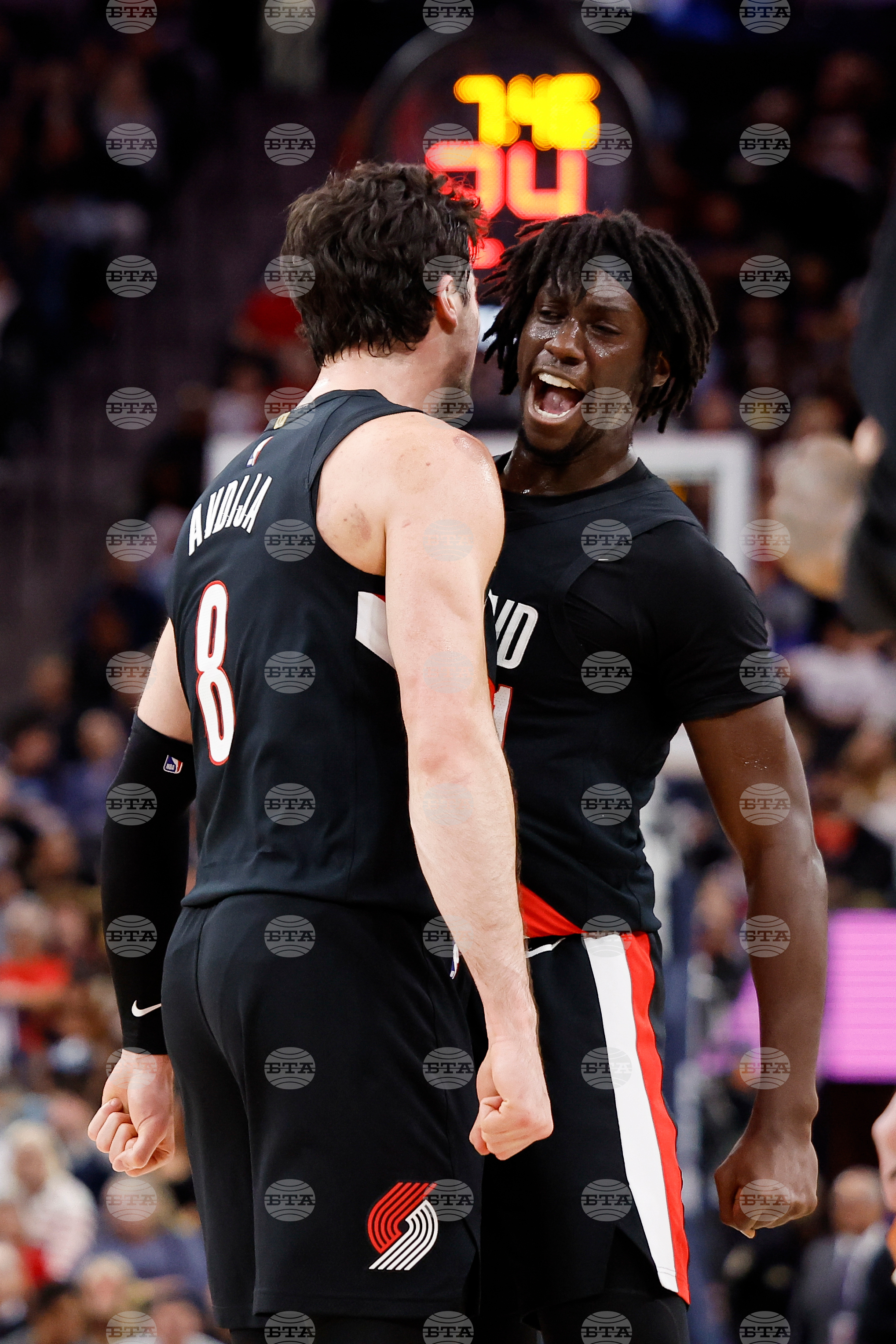 Trail Blazers Clippers Basketball