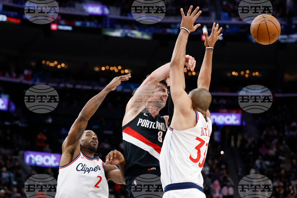 Trail Blazers Clippers Basketball