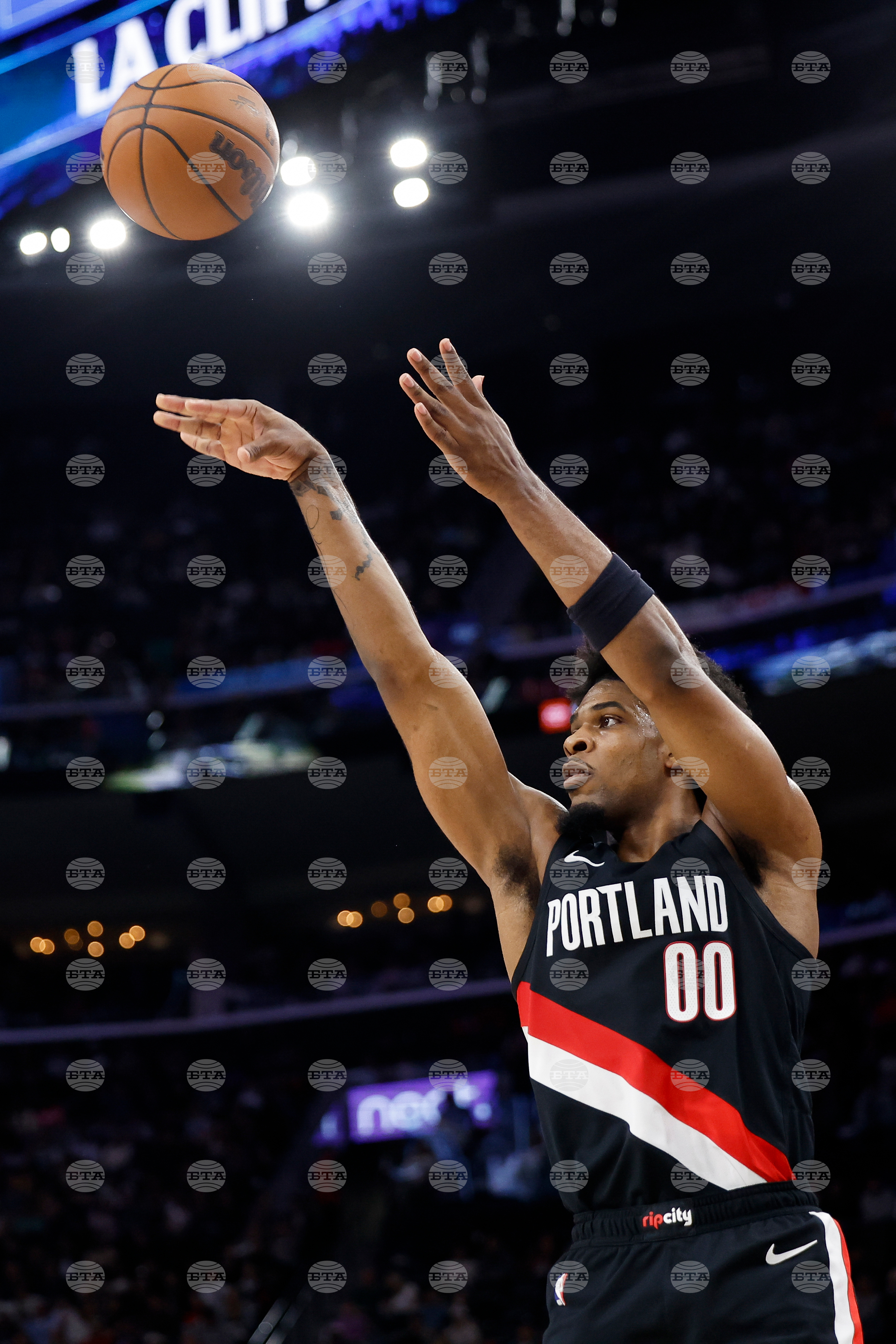 Trail Blazers Clippers Basketball