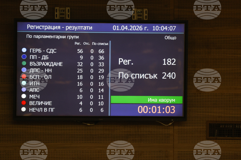 Народно събрание - извънредно заседание