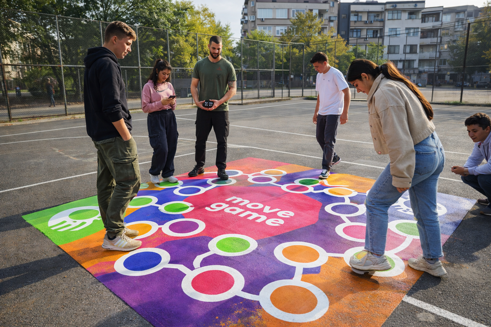 Сдружение “БГ Бъди активен”: MoveGame преобразява градските пространства в активни зони