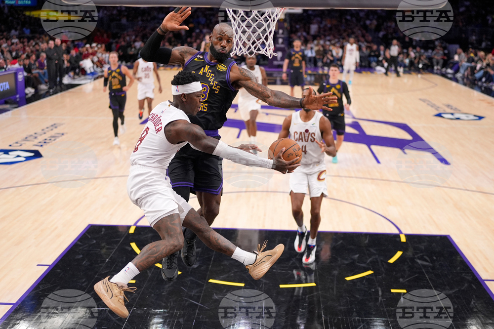 APTOPIX Cavaliers Lakers Basketball