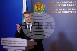 Министерски съвет - брифинг - Иван Христанов