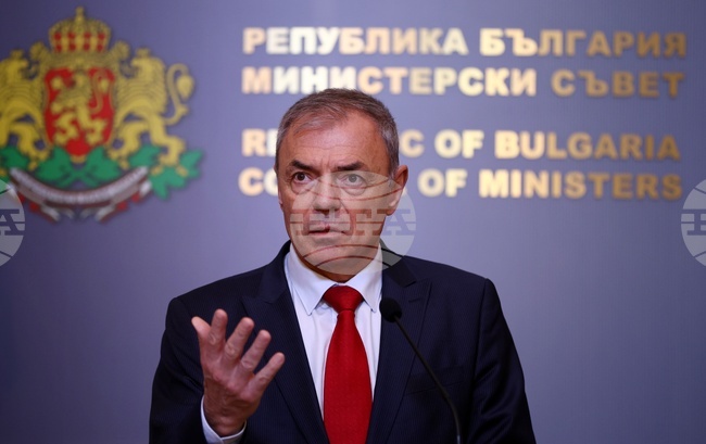 Министерски съвет - брифинг - Сергей Игнатов 