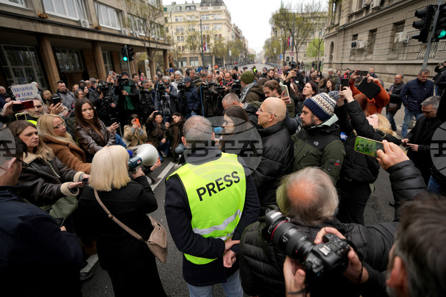 Serbia Tensions Media