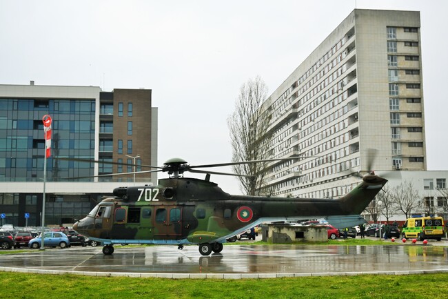 УМБАЛ „Свети Георги“ и авиационна база – Крумово проведоха съвместна тренировка за спасяване на пострадали