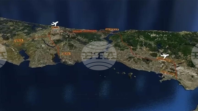 АА: Световната банка одобри финансиране от близо 2 милиарда долара за железопътен проект в Истанбул