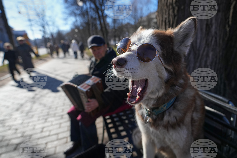 APTOPIX Russia Daily Life
