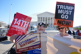 APTOPIX Supreme Court Birthright Citizenship