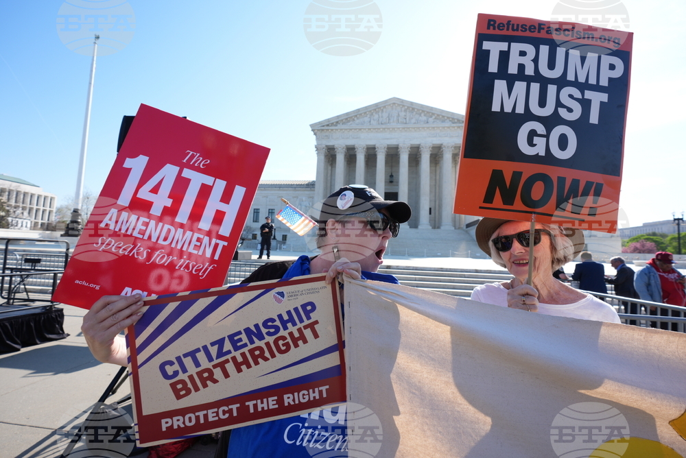 APTOPIX Supreme Court Birthright Citizenship